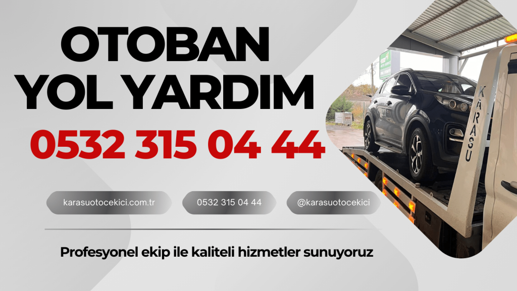 Otoban yol yardım numarası. Oto çekici ve kurtarici hizmetleri. Karasu çekici